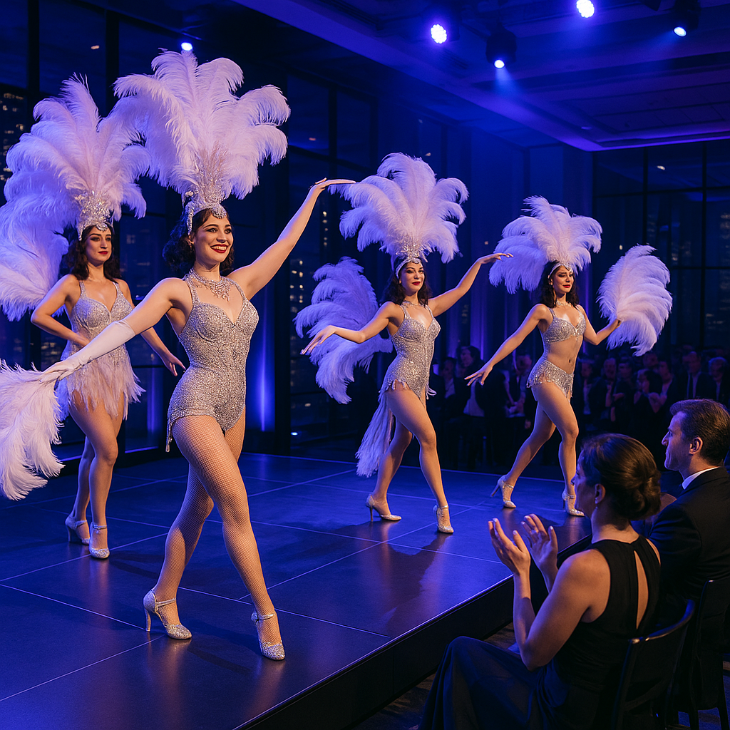 interactive corporate entertainment chicago performers engaging guests networking event