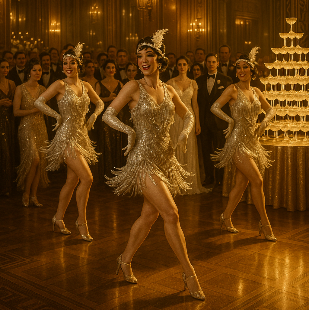 High end vaudeville revue corporate entertainment Chicago gala