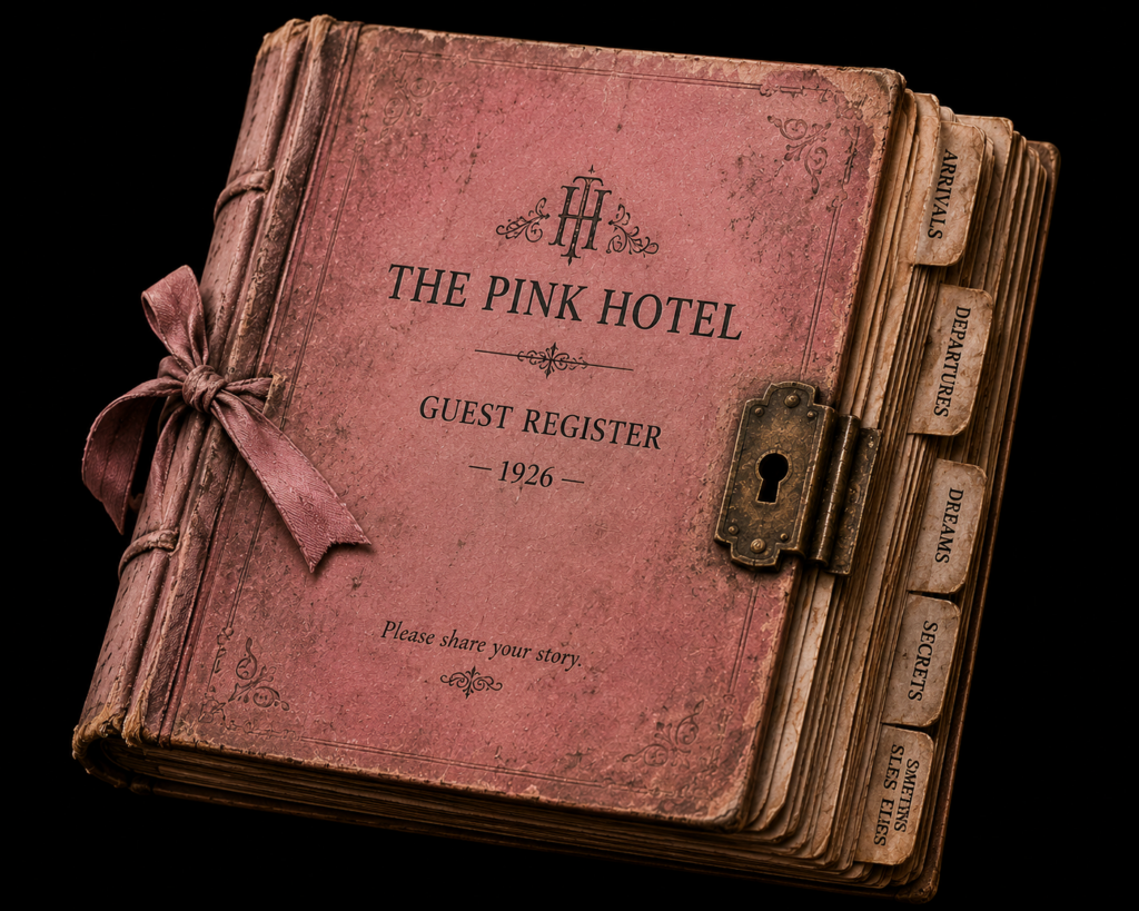 Pink Hotel Guest Registry
