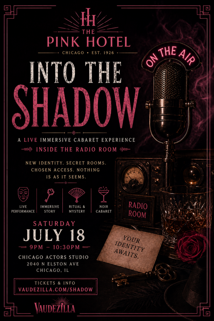 Into the Shadow immersive burlesque cabaret show in Chicago