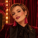 Red Hot Annie, founder and creative director of Vaudezilla, in theatrical cabaret costume