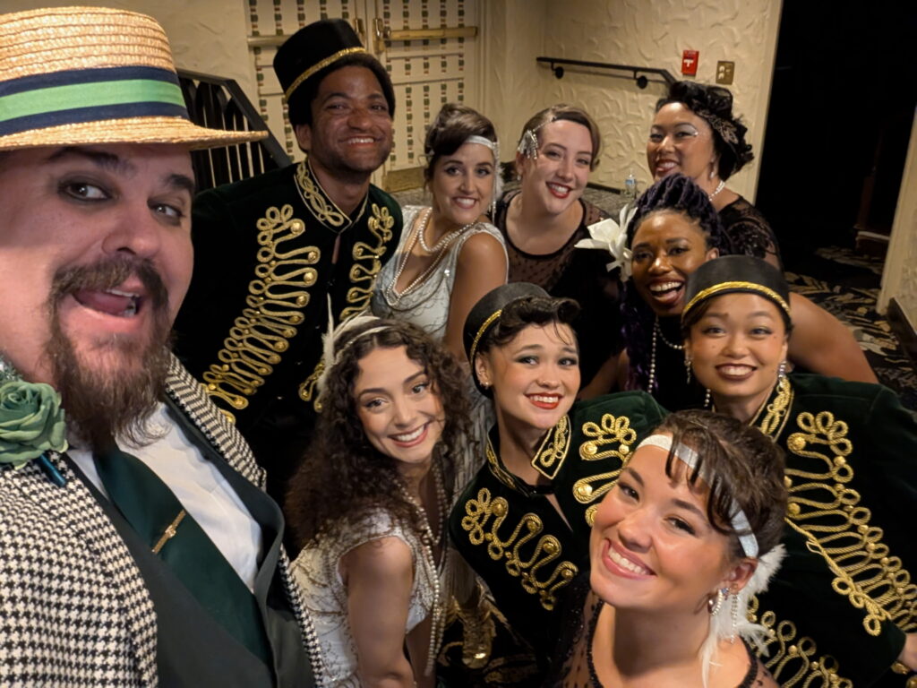 National Safety Council Green Cross Gala Cast | Vaudezilla Vaudezilla Vaudezilla cast in 1920s inspired costumes at the National Safety Council Green Cross Celebration